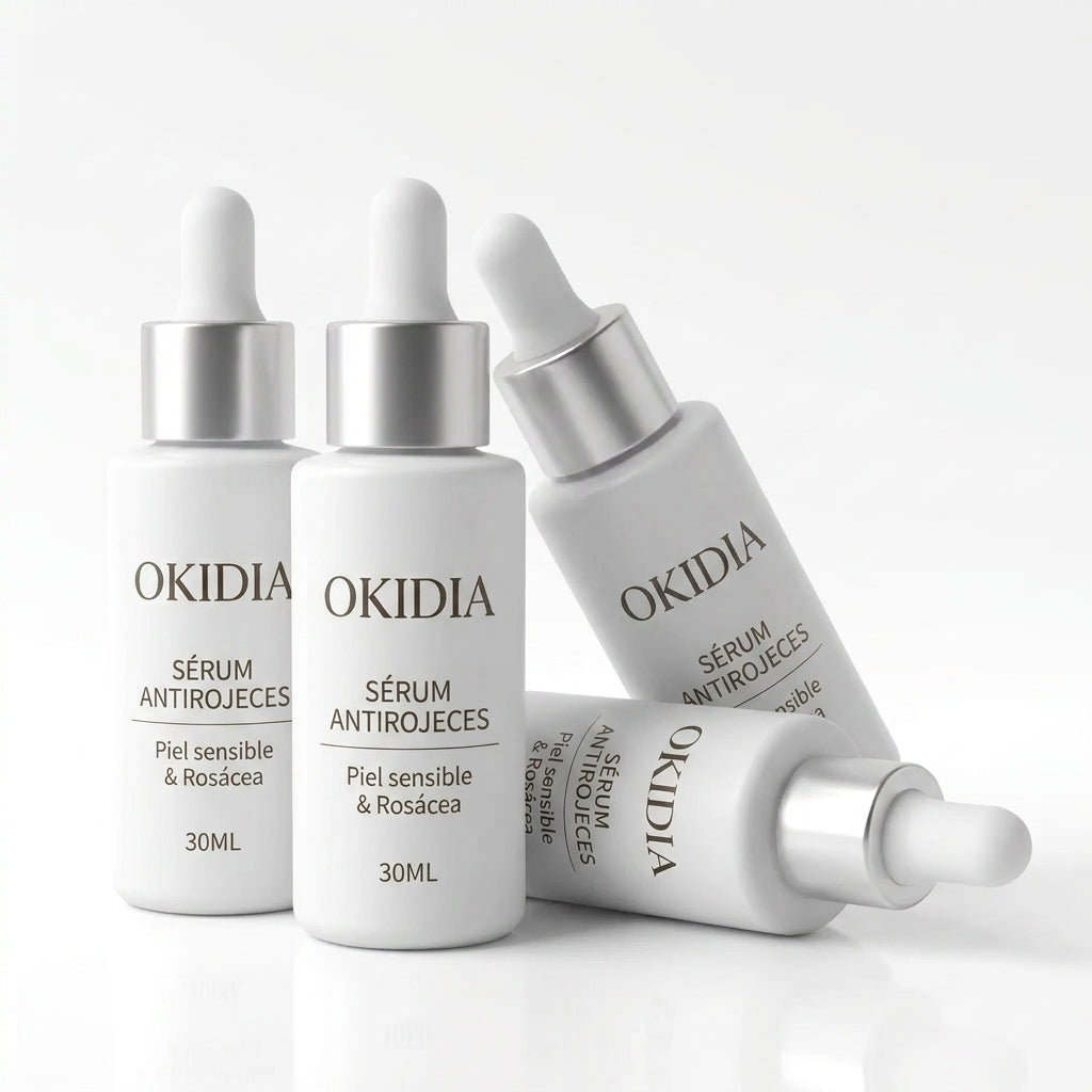 Okidia Sérum Anti-Rougeurs: Calma total para tu piel X4